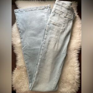New! We the Free Light Blue Flare Jeans